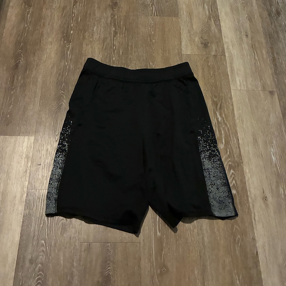 All in Motion Black and Gray Athletic Shorts